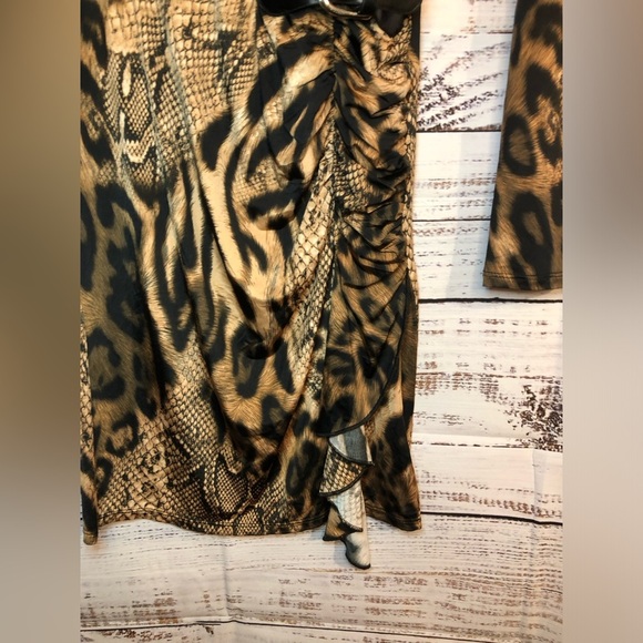 Animal Print Bodycon Dress - Picture 7 of 16